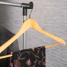 Stand appendiabiti nero in metallo 85x94x48 cm – Addis