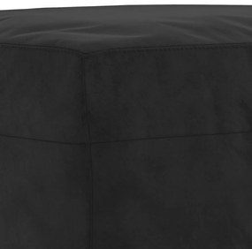 Panca nero 100x35x41 cm in velluto