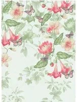 Little Greene Carta da parati Asterid - Mint