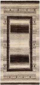 Loribaft Tappeto persiano 70x150 Beige (Iran) Annodato A Mano