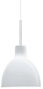 Louis Poulsen - Toldbod Vetro Lampada a Sospensione Ø155 White Opal Louis Poulsen