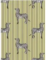 House of Hackney Carta da parati Zeal - Off-White & Chartreuse-Green