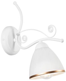 Applique RETRO II 1xE27/60W/230V bianco