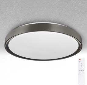 Brilagi-LED Lampada dimmerabile FANCIA LED/48W/230V 3000-6500K Ø 39 cm argento+telecomando