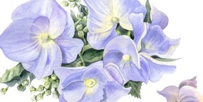 Stampa su tela – Composizione delicata di fiori