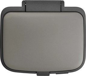 Cestino per la spazzatura grigio in acciaio con pedale 4 l Bo – Brabantia