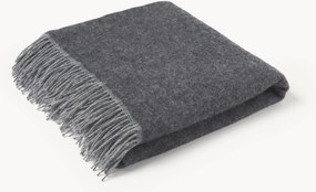 Coperta reversibile in lana Double Face