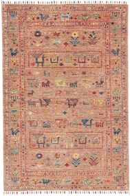 Samarkand Tappeto orientale 150x100 Marrone (Pakistan) Annodato A Mano