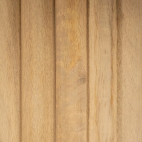 Tavolino in legno di mango in colore naturale 60x120 cm Montmartre - Ixia