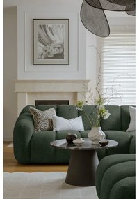 Divano angolare verde scuro (con penisola a sinistra/a U) Shell – Miuform