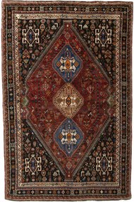 Shiraz Tappeto persiano 180x280 Rosso (Iran) Annodato A Mano