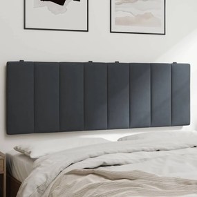 Cuscino Testiera Grigio Scuro 120 Cm İn Velluto /