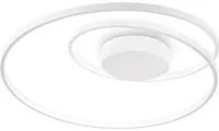 Plafoniera Moderna Dali Oz Metallo Bianco Led 48W 3000K Luce Calda