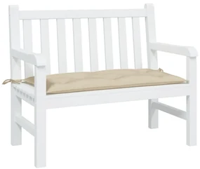 Cuscino Per Panca Beige 100x50x7 Cm İn Tessuto Oxford /