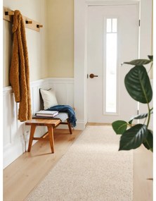 Passatoia color crema lavabile 80x240 cm Rocco Cream – Elle Decoration