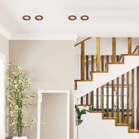 Faretto LED WOODY SPOT 5,5W 230V 4000K ciliegio Ø10 cm