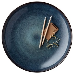 Ciotola nera/blu in gres ø 40 cm Gastro Dark Blue/Black – Bitz