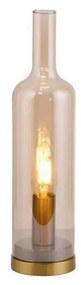 JUST LIGHT. 14006-27 - Lampada da tavolo BOTTLE 1xE14/25W/230V beige/fumé