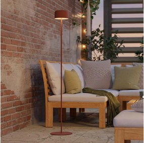 Eglo 901897 -LED Lampada da terra solare ROCCANOVA LED/2,8W/3,7V IP44 arancione