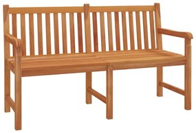 Set da pranzo per giardino 5 pz in legno massello di teak