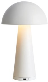 Lampada da tavolo a LED bianca (altezza 26,5 cm) Fungi - Markslöjd