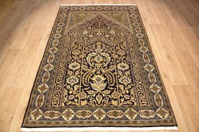 Kashan Tappeto 140 x 230 (Iran) Annodato A Mano