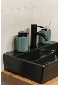 Set di accessori da bagno verde in ceramica Belluno - Wenko