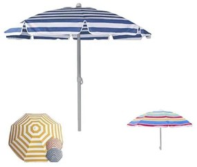 Trade Shop - Ombrellone Mare Protezione Uv Parasole 180 Cm Terrazza Spiaggia Vacanze Sole