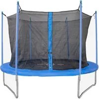 Trampolino Tappeto Elastico per Esterno con Rete di Protezione Diametro 244Cm Garlando Combi M