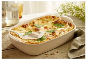 Piastra rettangolare in ceramica crema Ultime, 36,5 x 23,5 cm Ultimate - Emile Henry