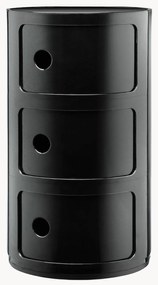 Contenitore di design con 3 cassetti Componibili, alt. 59 cm