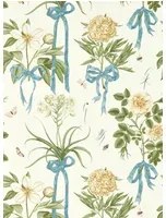 Sanderson Carta da parati Cupids Beau - Quince/ Chalk