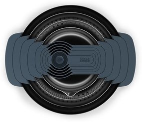 Ciotole in argento lucido in set di 9 pezzi Nest 100 Collection - Joseph Joseph