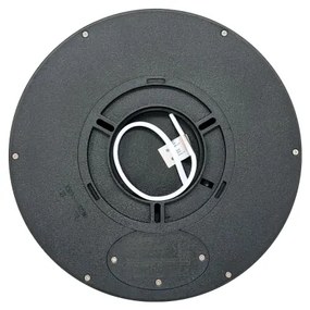 Plafoniera LED/18W/230V 3000/4000/6500K Ø 23 cm nera