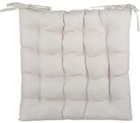 Cuscino sedia beige 42x42 cm idrorepellente