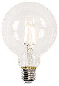 Lampada a sospensione intelligente marrone 48 cm incl. WiFi G95 - Rob