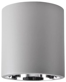 Faretto JUPITER 1xE27/20W/230V diametro 16,5 cm grigio