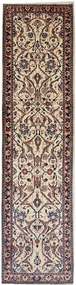 Sarouk Tappeto 320x80 Beige (Iran) Annodato A Mano