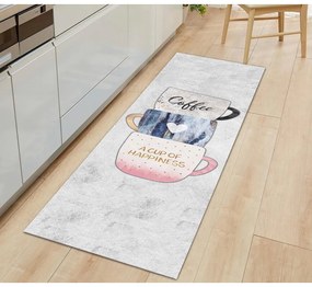 Runner lavabile 80x200 cm Coffee - Oyo Concept