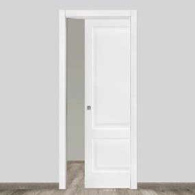 Porta scorrevole Deneb bianco L 60 x H 210 cm reversibile