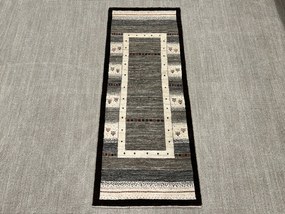 Loribaft Tappeto persiano 70x170 Beige (Iran) Annodato A Mano