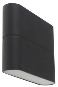 LED2 - Applique LED da esterno FLAT 2xLED/3W/230V antracite IP54