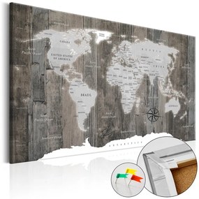 Quadri di sughero World of Wood [Cork Map]