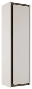 Colonna per mobile bagno Indico VISOBATH 1 anta P 28 x L 34.5 x H 120 cm cotone laccato mdf
