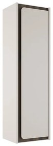 Mobile bagno da terra con lavabo HAMPTON L 90 x H 86 x P 46 cm Beige Greige, Beige Greige lucido, Beige Greige in mdf effetto legno per vasca centrale