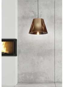 Lampadario a sospensione con filo PLATINO 1xE27/60W/230V