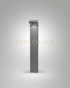Swen paletto grigio scuro da giardino a led 9w 3000k 680lm ip54