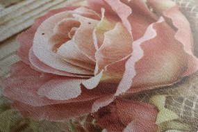 Quadro su tela – Rose vintage eleganti