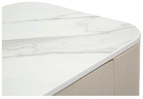 Consolle in beige-oro 40x100 cm Beauty - Mauro Ferretti