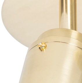 Faretto da bagno moderno ottone 2 luci IP44 - Ducha